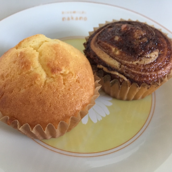 ホットケーキミックスで＊カップケーキ